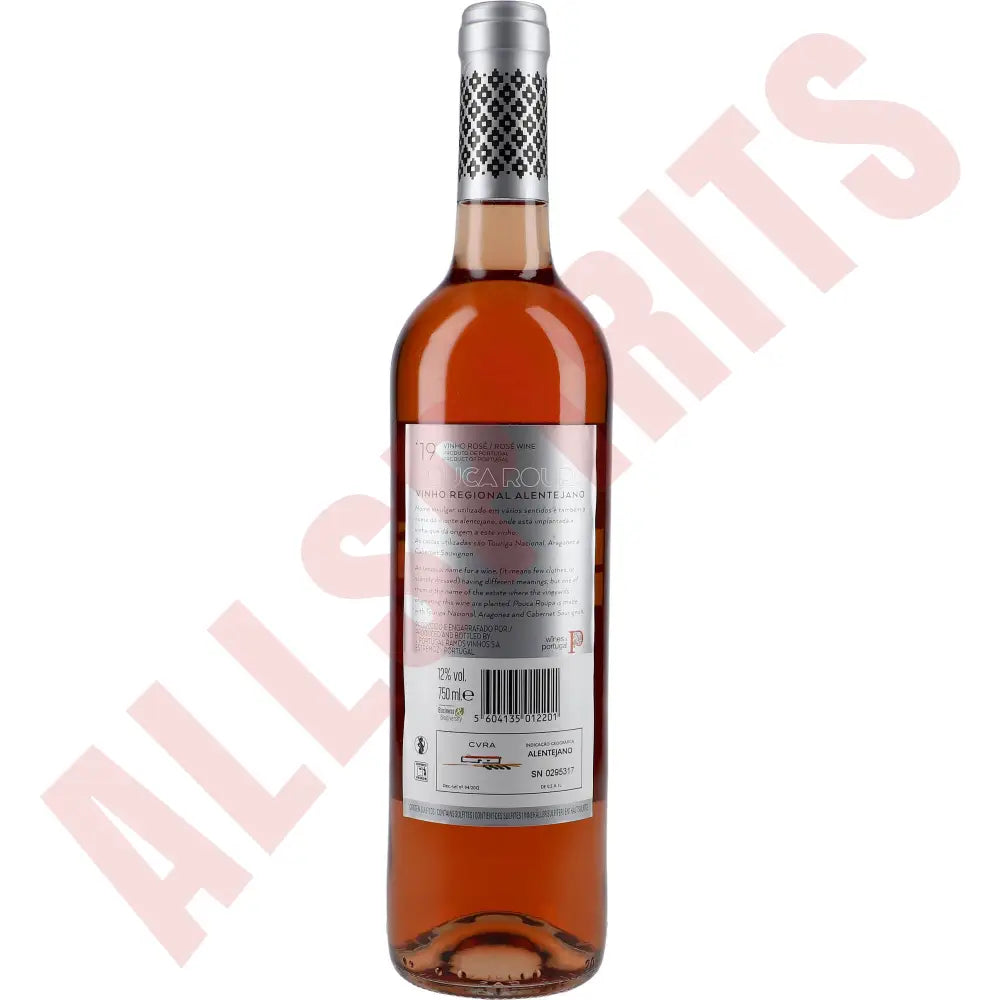 Pouca Roupa Rosé 12% 0,75 ltr. - AllSpirits