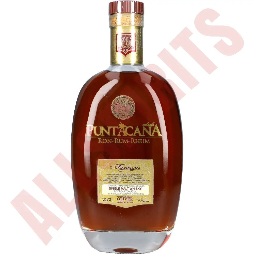 Puntacana Tesoro X.O. Single Malt Whisky 0,7L -GB- 38% - AllSpirits