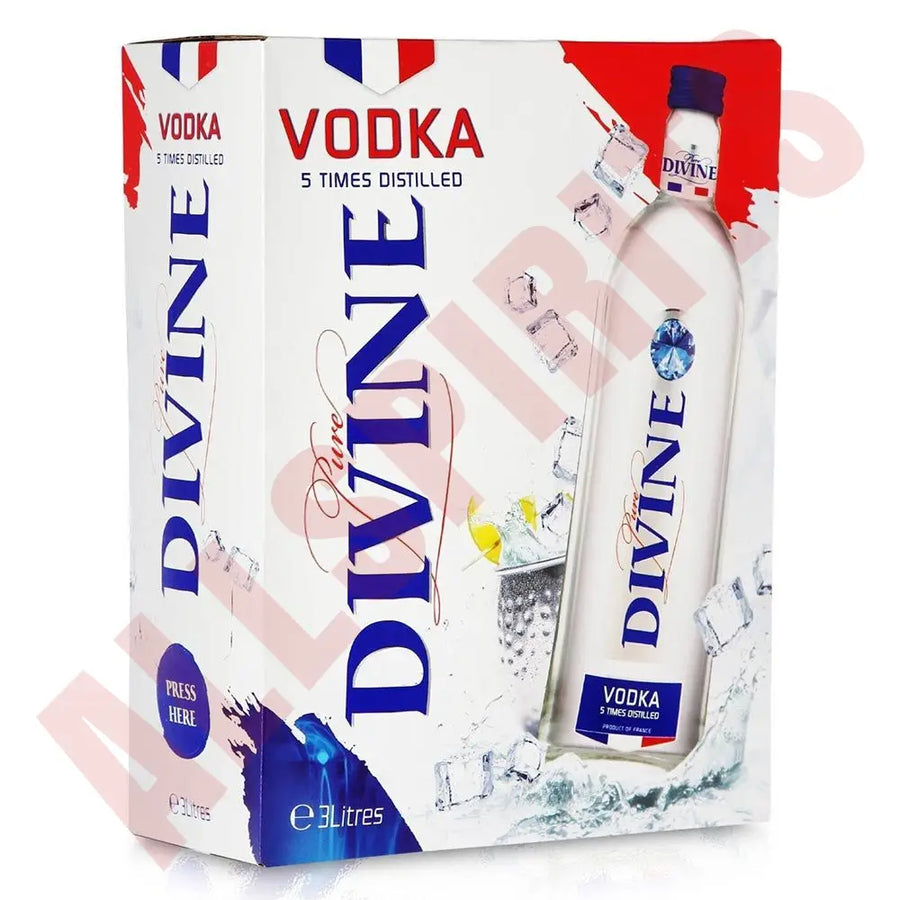 Pure Divine Vodka 37 5% 3 Ltr. Spirituosen