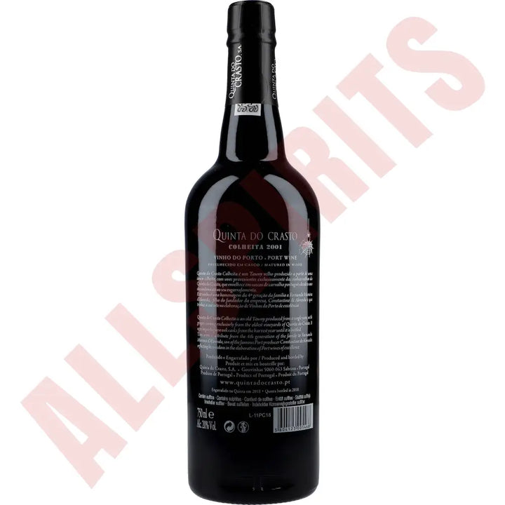 Quinta do Crasto Colheita Port 2001/2018 0,75L -GB- 20% (RB) - AllSpirits