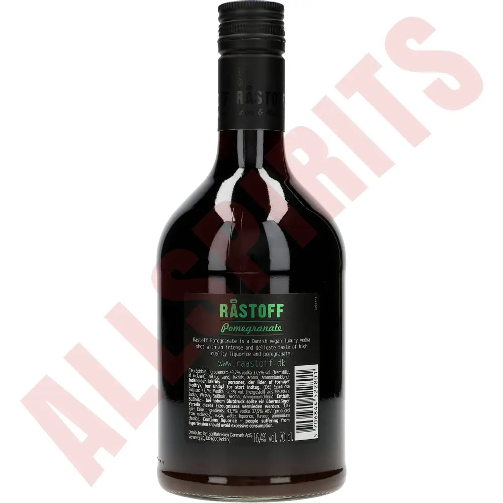 Råstoff Pomegrante 16,4% 0,7 ltr. - AllSpirits