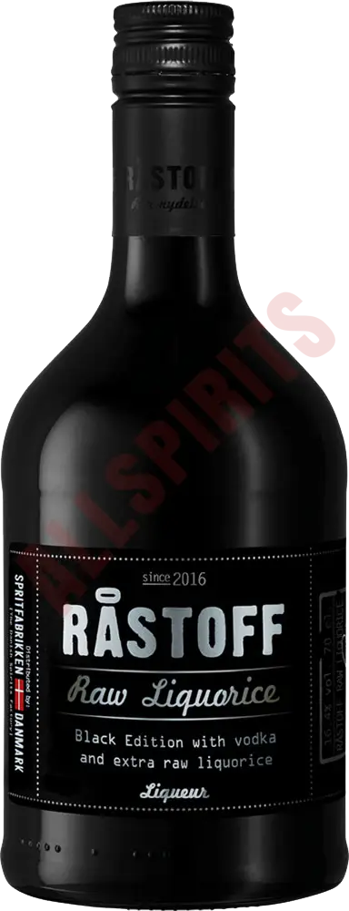 Råstoff Raw Liquorice Black Edition 16 4% 0 7L Spirituosen