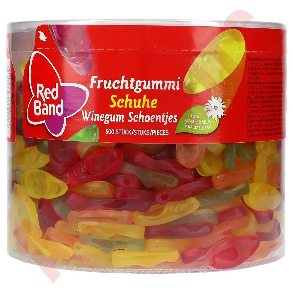 Red Band Fruchtgummi Schuhe 1,25kg - AllSpirits