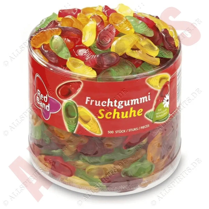 Red Band Fruchtgummi Schuhe 1,25kg - AllSpirits