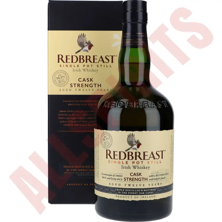 Redbreast 12Yo Cask Strength 58,1% 0,7l - AllSpirits