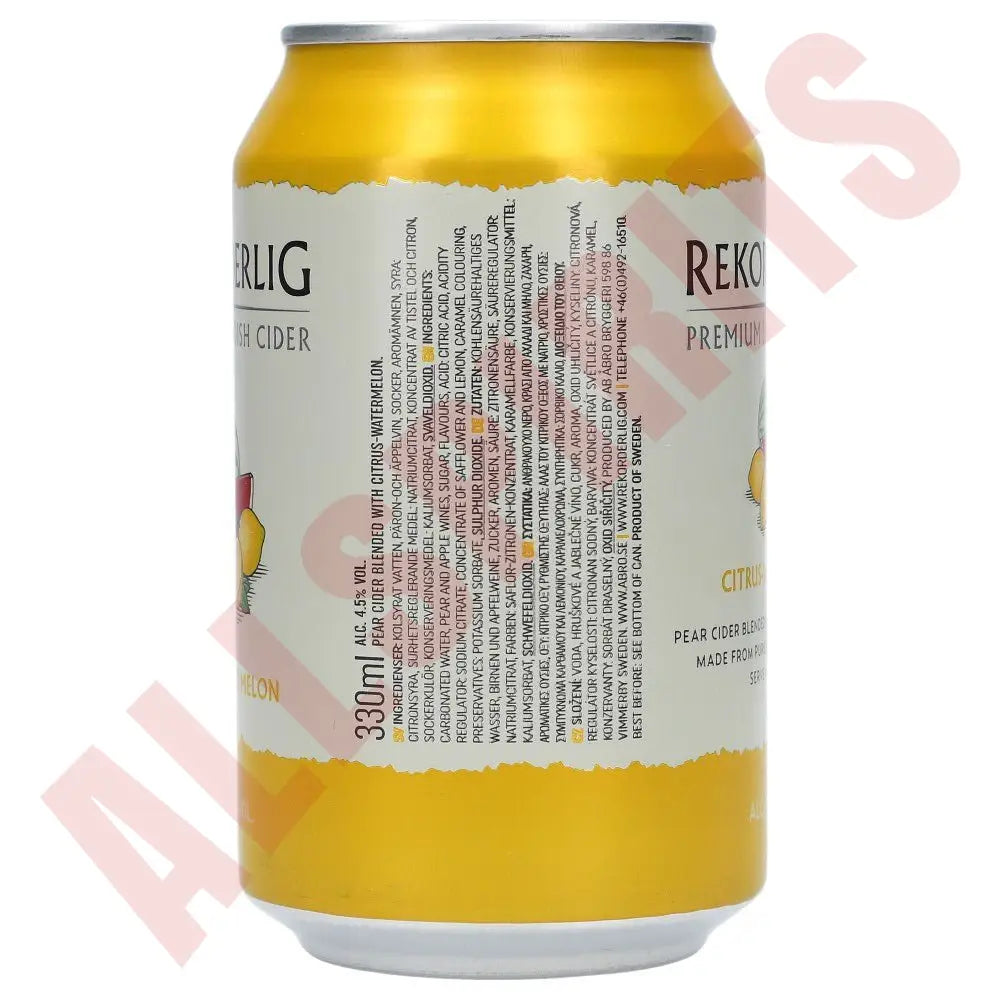 Rekorderlig Citrus Watermelon 4,5% 24x0,33l zzgl. DPG Pfand - AllSpirits