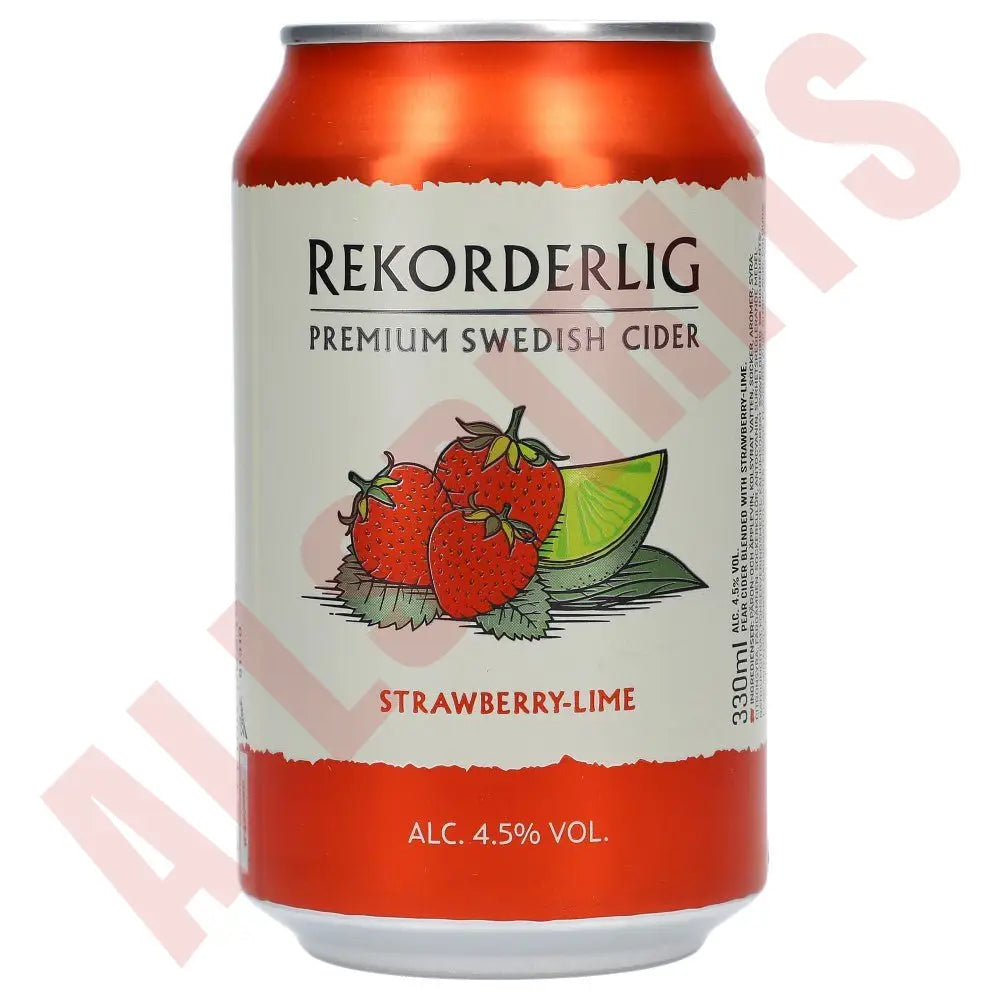 Rekorderlig Strawberry Lime 4,5% 24x 0,33 ltr. zzgl. DPG Pfand - AllSpirits