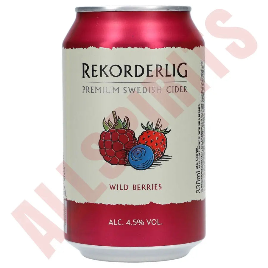 Rekorderlig Wild Berries 4,5% 24x 0,33 ltr zzgl. DPG Pfand - AllSpirits