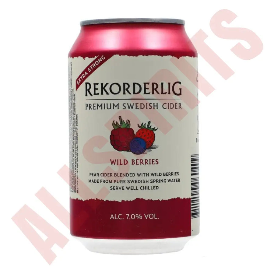 Rekorderlig Wild Berries extra Strong 7% 24x 0,33 ltr. zzgl. DPG Pfand - AllSpirits