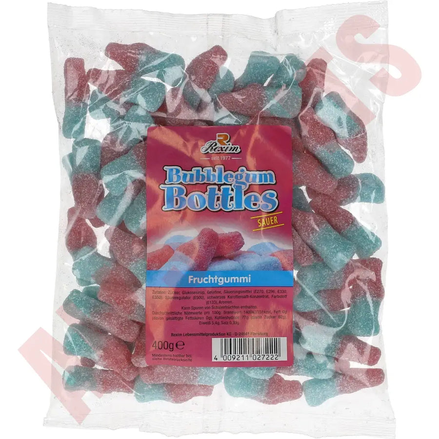 Rexim Bubblegum Bottles 400g - AllSpirits