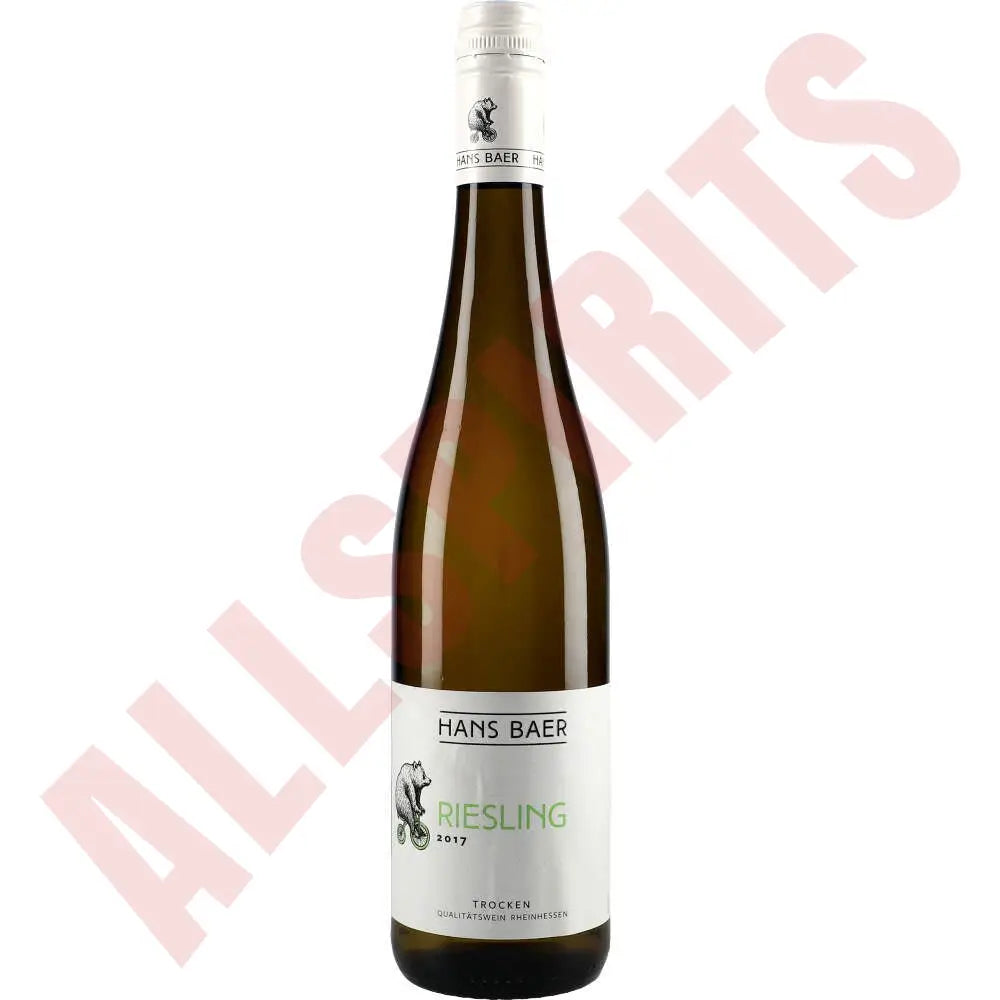 RHH Hans Baer Riesling QbA trocken 12% 0,75 ltr. - AllSpirits