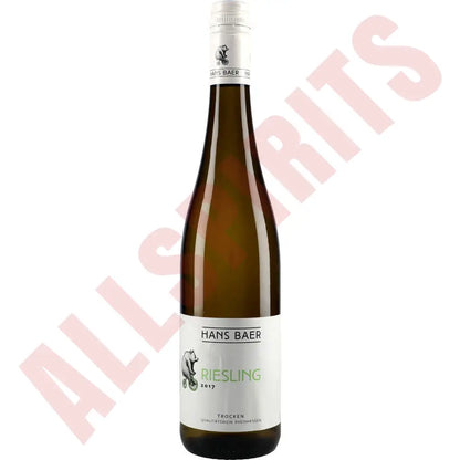 RHH Hans Baer Riesling QbA trocken 12% 0,75 ltr. - AllSpirits