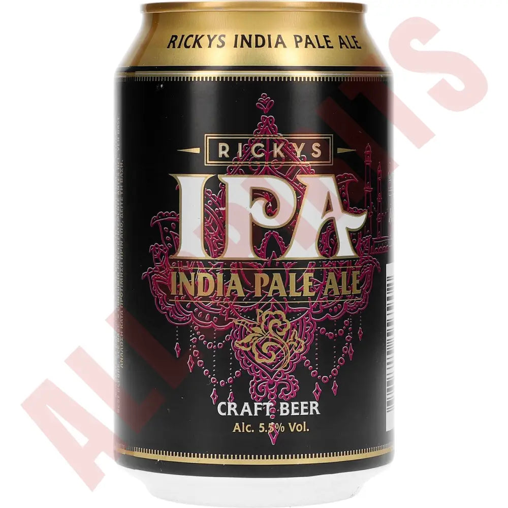 Rickys IPA 5,5% 24x 0,33 ltr. zzgl. DPG Pfand - AllSpirits