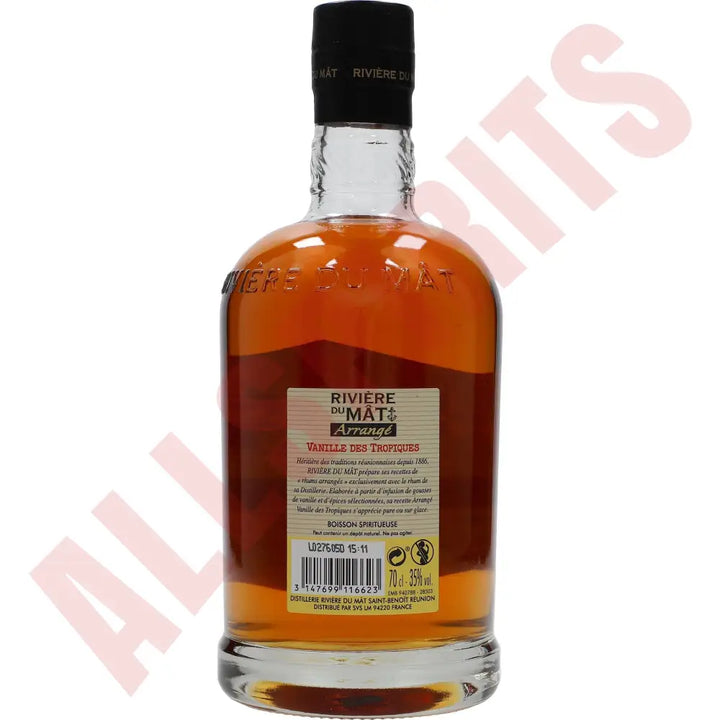 Riviere du Mat Arrangé Vanille 0,7L 35% - AllSpirits