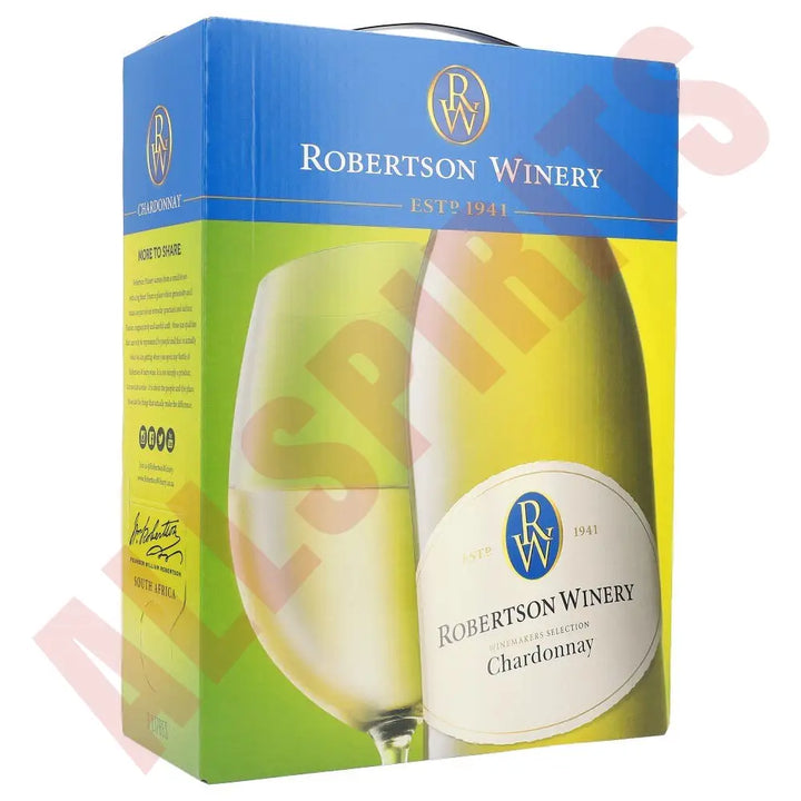 Robertson Winery Chardonnay 13,5% 3 ltr. - AllSpirits