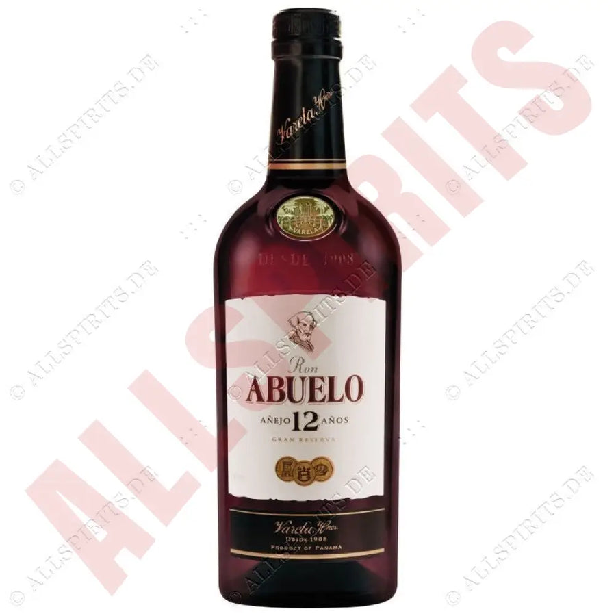 Ron Abuelo 12 Años 40% 0,7 ltr. - AllSpirits