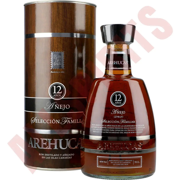 RON AREHUCAS AÑEJO 12 JAHRE 40% 0,7ltr - AllSpirits