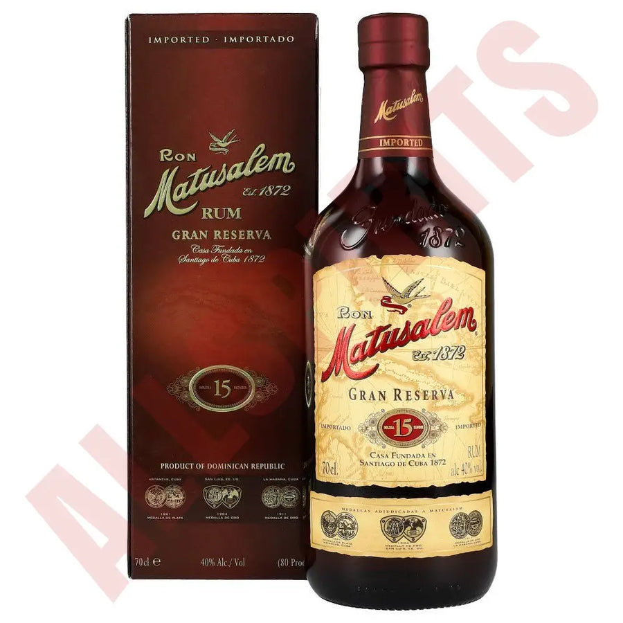 Ron Matusalem Gran Reserva 15 40% 0,7 ltr. - AllSpirits