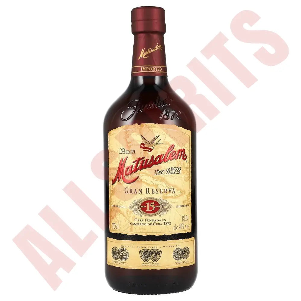 Ron Matusalem Gran Reserva 15 40% 0,7 ltr. - AllSpirits