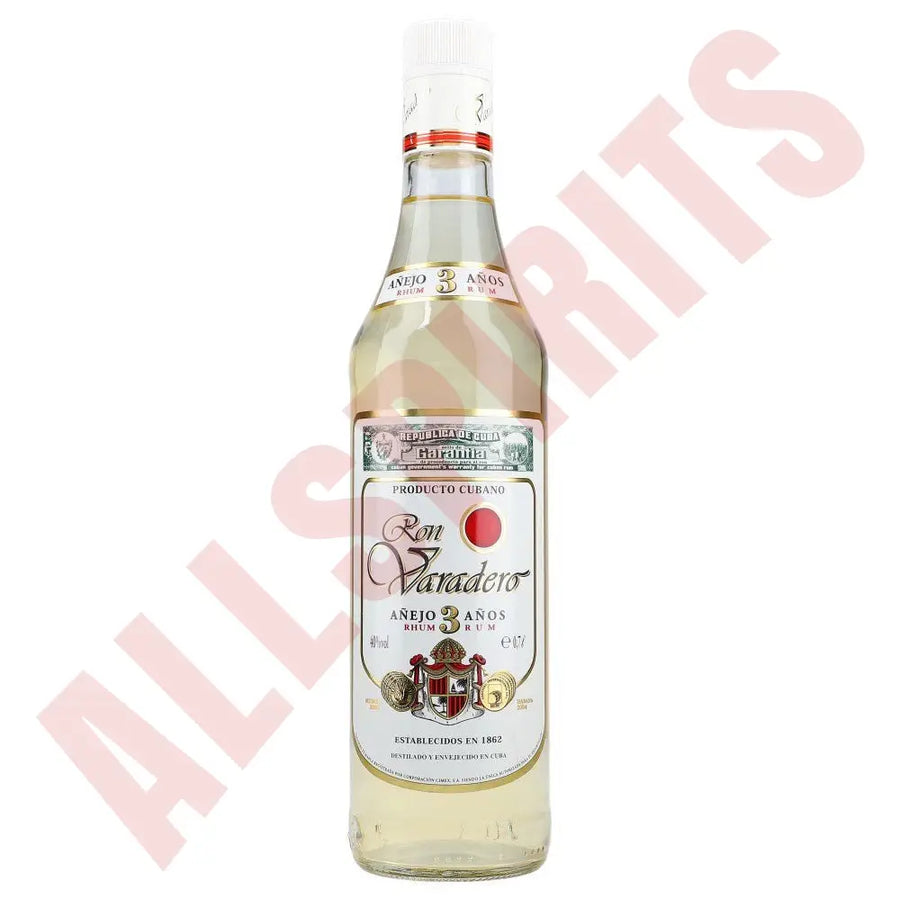 Ron Varadero Blanco 3 Anos 40% 0,7 ltr - AllSpirits