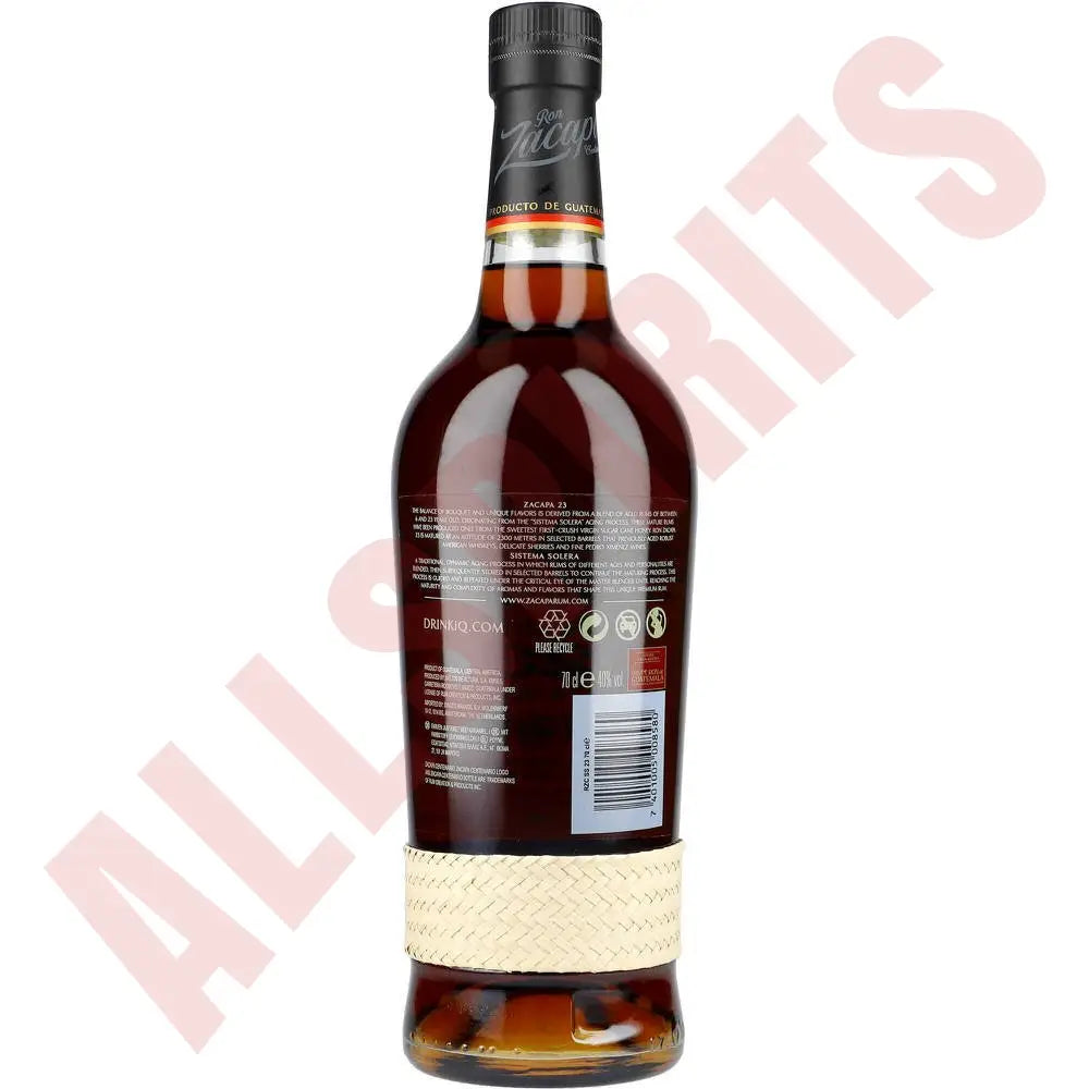 Ron Zacapa 23 Sistema Solera Rum 40% 0,7 ltr. - AllSpirits