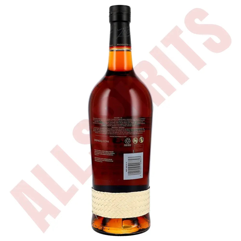 Ron Zacapa Sistema Solera 23Y 40% 1 ltr. - AllSpirits