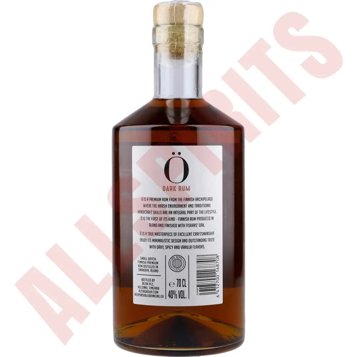 Rum Ö 40% 0,7 ltr. - AllSpirits