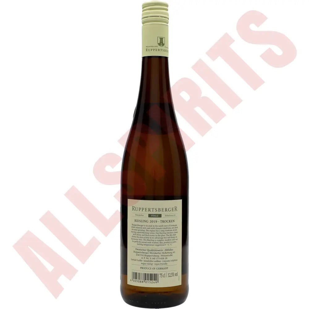 Ruppertsberger Riesling Trocken 13% 0,75 ltr. - AllSpirits