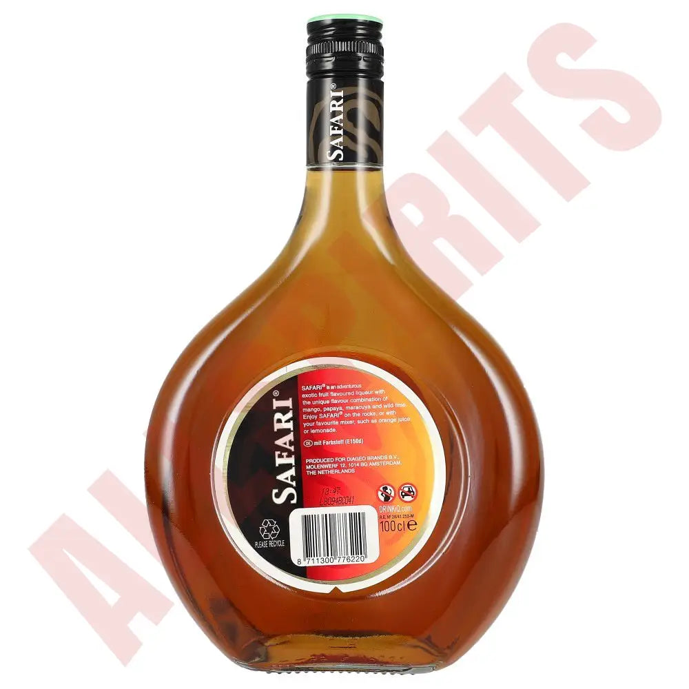 Safari Exotic Fruit Liqueur 20% 1 ltr. - AllSpirits