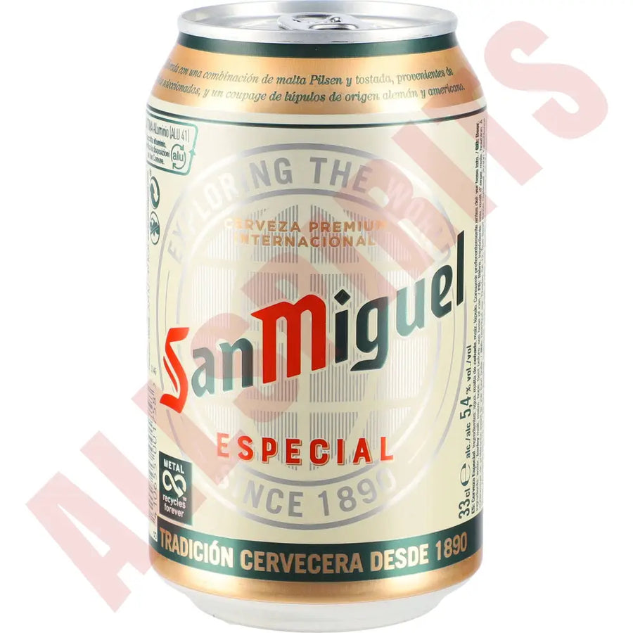 San Miguel Especial 5,4% 24x 0,33 ltr. zzgl. DPG Pfand - AllSpirits