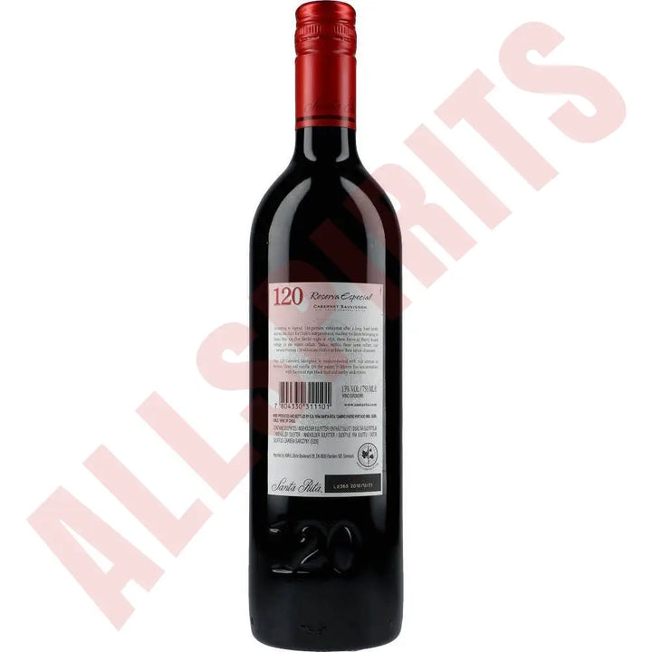 Santa Rita 120 Cabernet Sauvignon 13,5% 0,75 ltr - AllSpirits