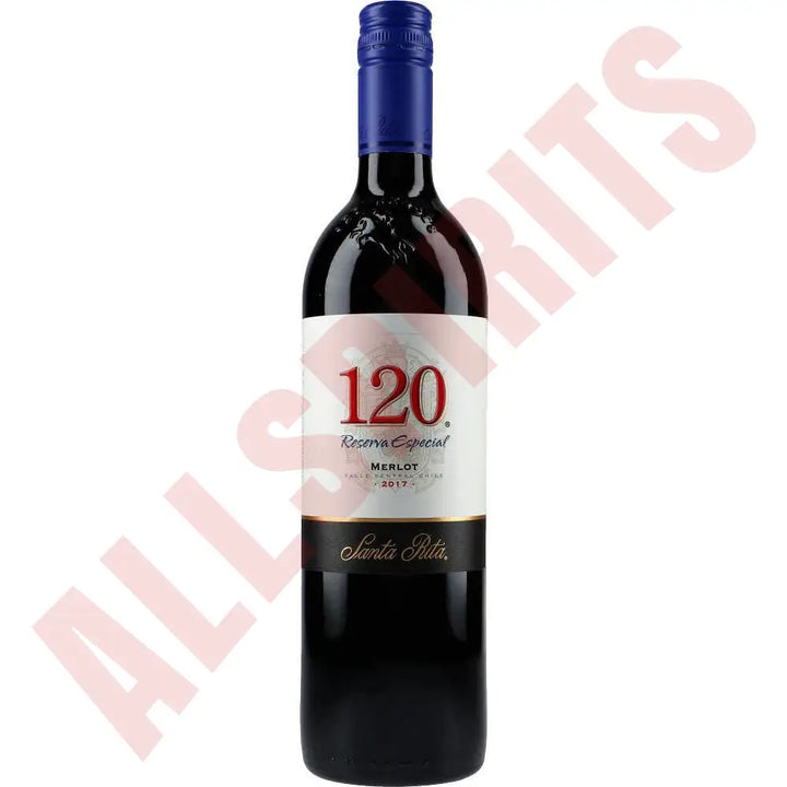 Santa Rita 120 Merlot 13,5% 0,75 ltr - AllSpirits