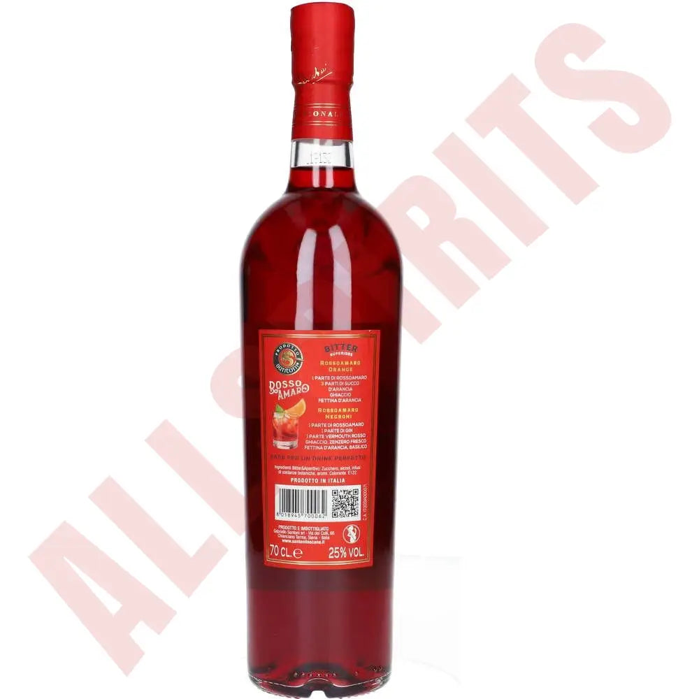 Santoni Rosso Amaro 0,7 l 25% (RB) - AllSpirits