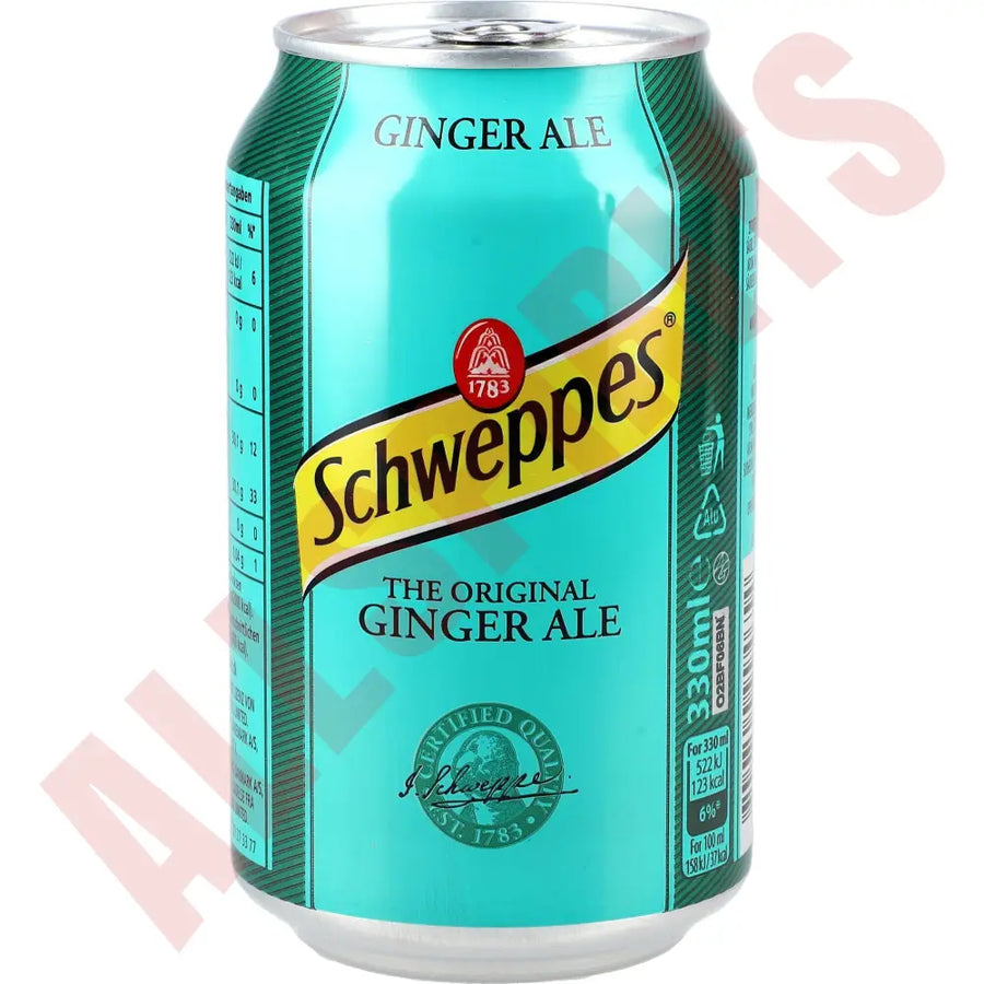 Schweppes Ginger Ale 24x0,33 ltr. zzgl. DPG Pfand - AllSpirits