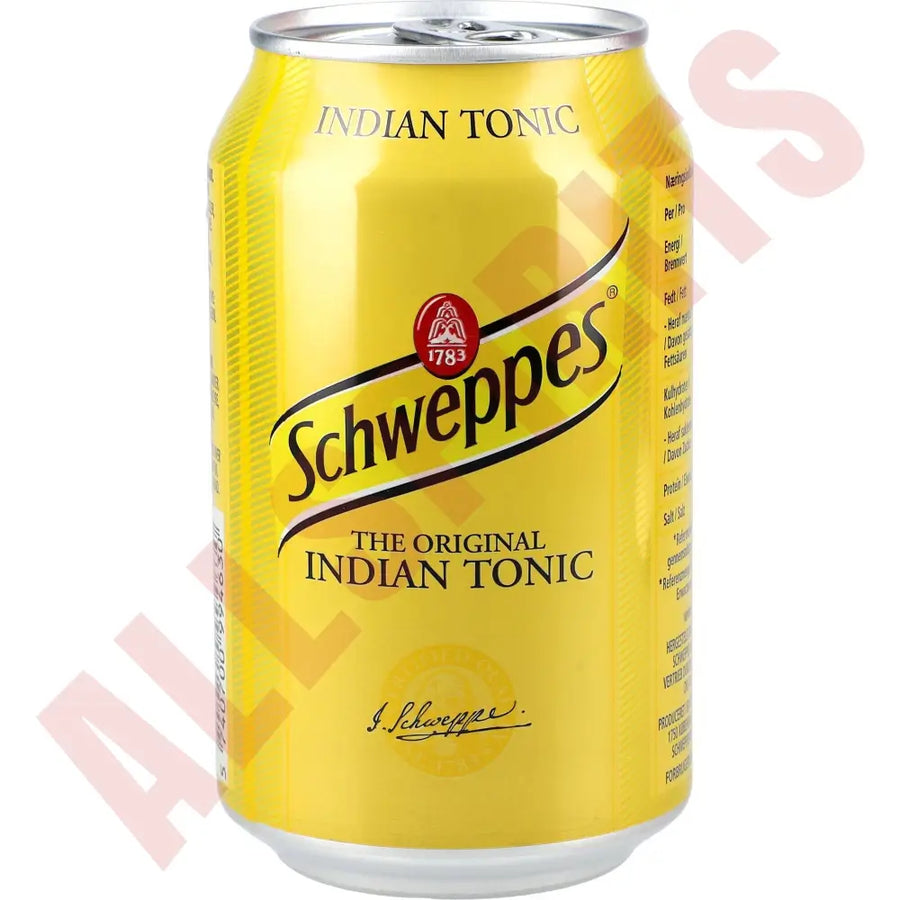 Schweppes Indian Tonic 24x 0,33 ltr. zzgl. DPG Pfand - AllSpirits