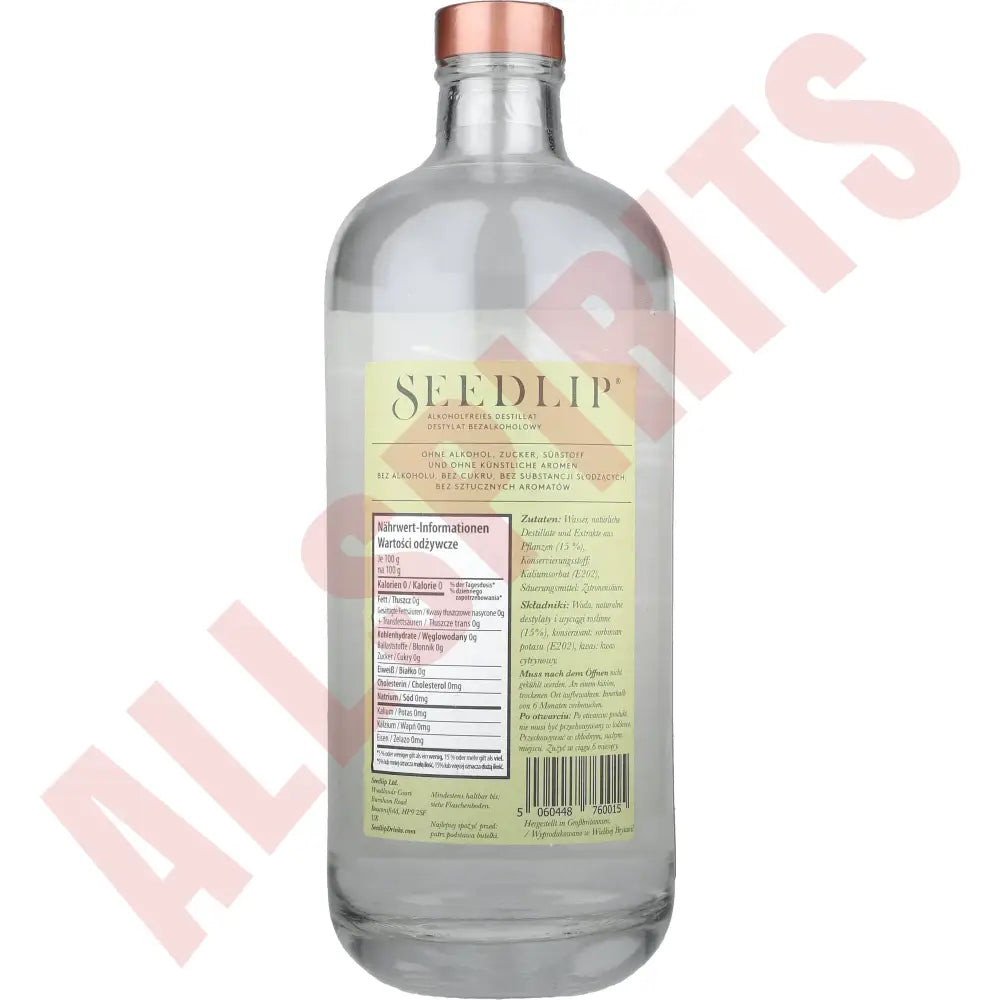 Seedlip Garden Alkoholfrei 0% 0,7L - AllSpirits