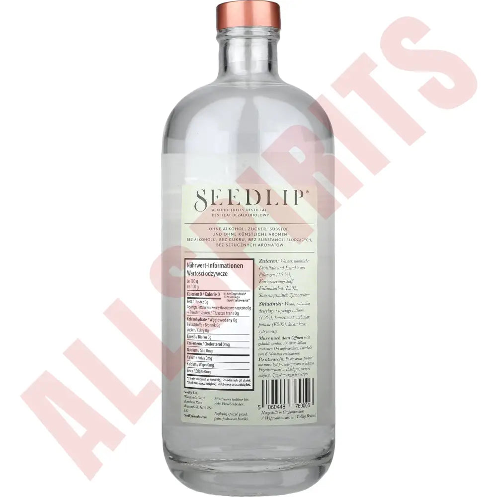 Seedlip Spice 94 Alkoholfrei 0% 0,7L - AllSpirits