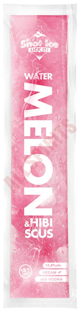 Shot Ice - Watermelon/Hibiscus 10,5% 10x 40ml - AllSpirits