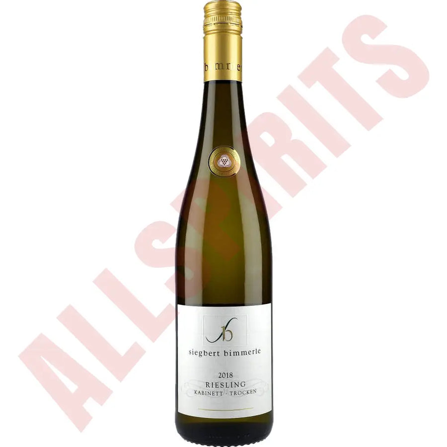 Siegbert Bimmerle Kabinett Riesling trocken 12,5% 0,75 ltr. - AllSpirits