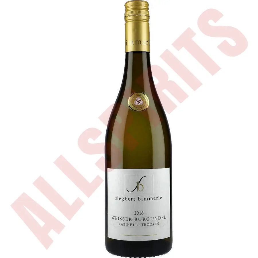 Siegbert Bimmerle Kabinett Weisser Burgunder 12,5% 0,75 ltr. - AllSpirits