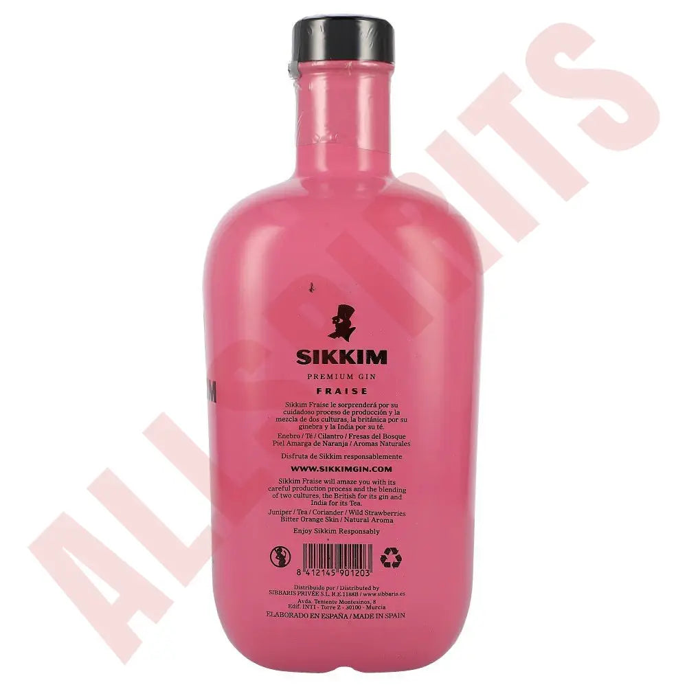 Sikkim Fraise Gin 0,7L 40% - AllSpirits