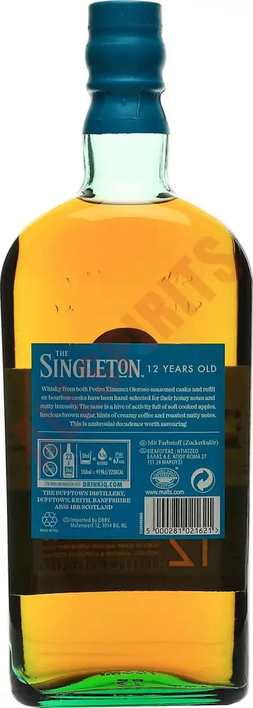 Singleton 12y 40% 0,7 ltr. - AllSpirits