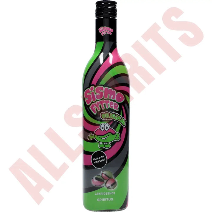 Sismofytter Original Lakridsshot med Sismofytter 16,4 % 0,7 ltr. - AllSpirits