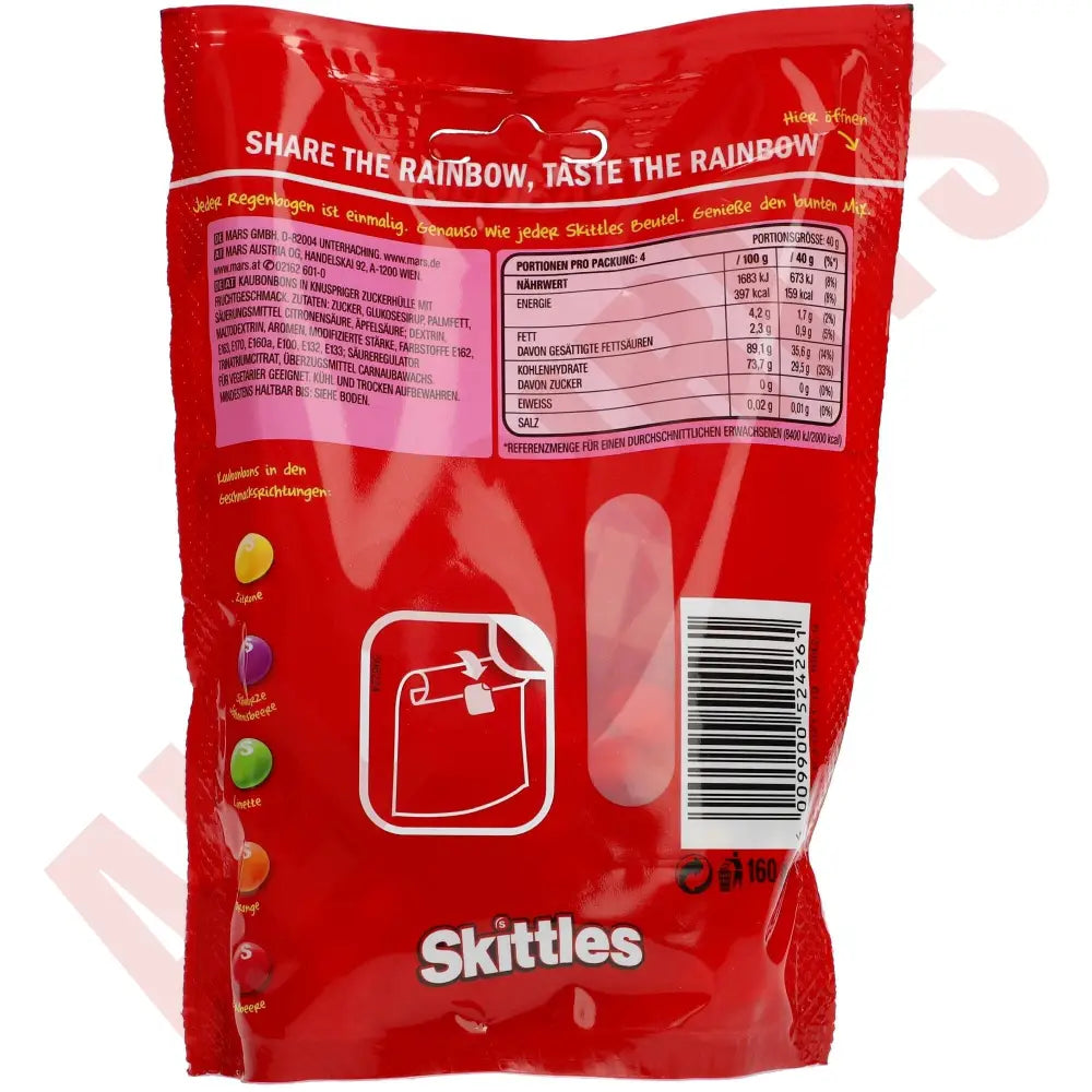 Skittles Fruits 160g - AllSpirits