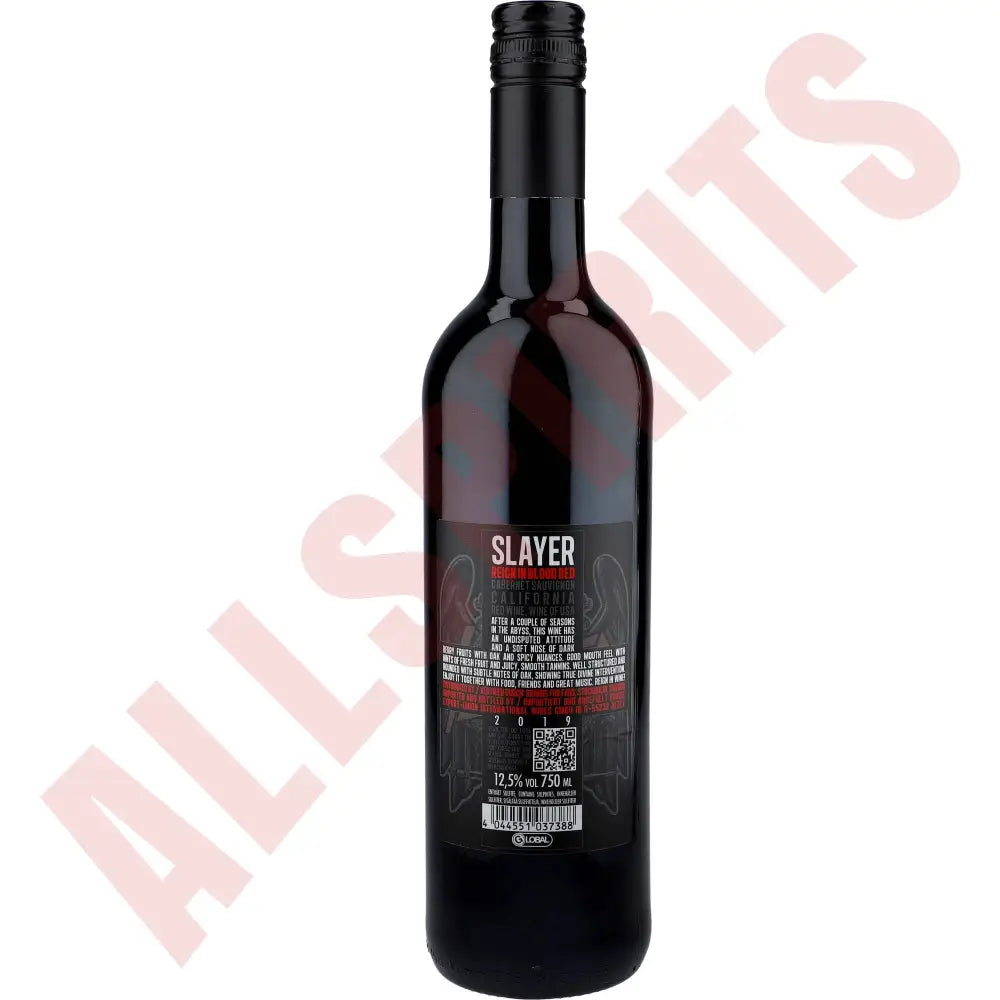 Slayer Reign in Bloos Cab/Sau 12,5% 0,75 ltr. - AllSpirits