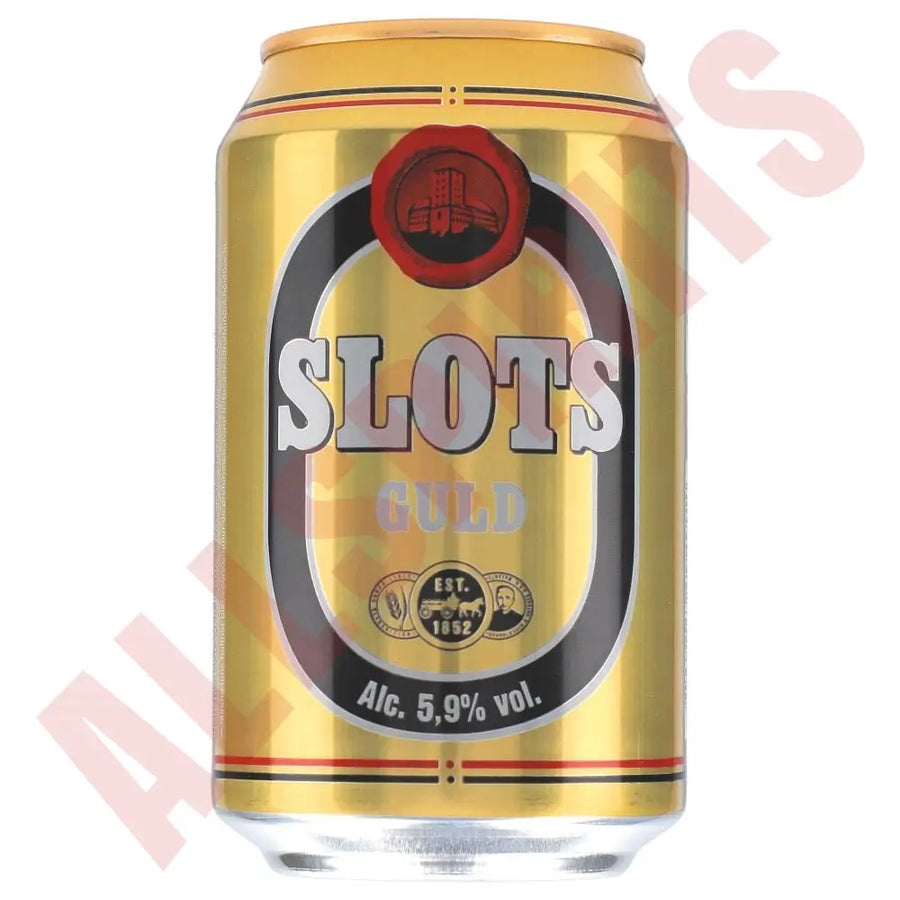 Slots Guld 5,9% 24x 0,33 ltr. zzgl. DPG Pfand - AllSpirits