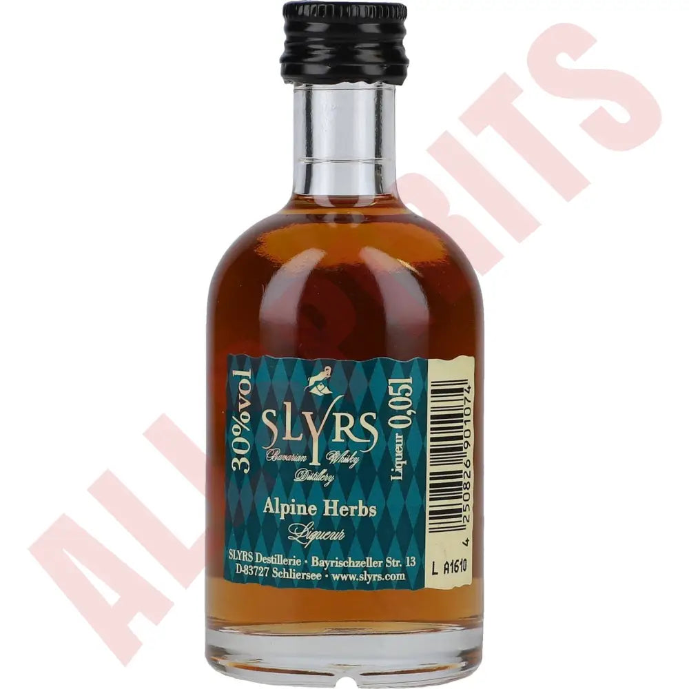 SLYRS Alpine Herbs Liqueur 30% vol. 0,05 l 30% 0,05l - AllSpirits