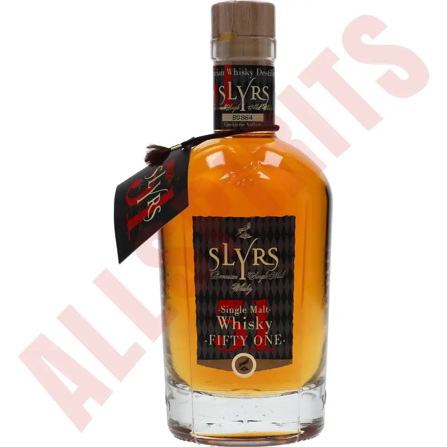 SLYRS Single Malt Whisky Fifty-One 51%vol. 0,35 l 51% 0,35l - AllSpirits