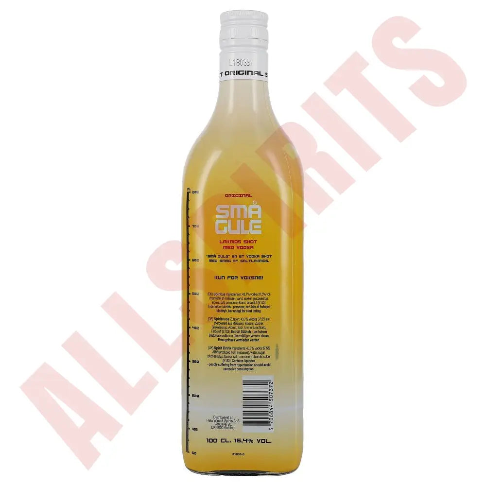 Sma Gule lakrids shot 16,4% 1 ltr. - AllSpirits