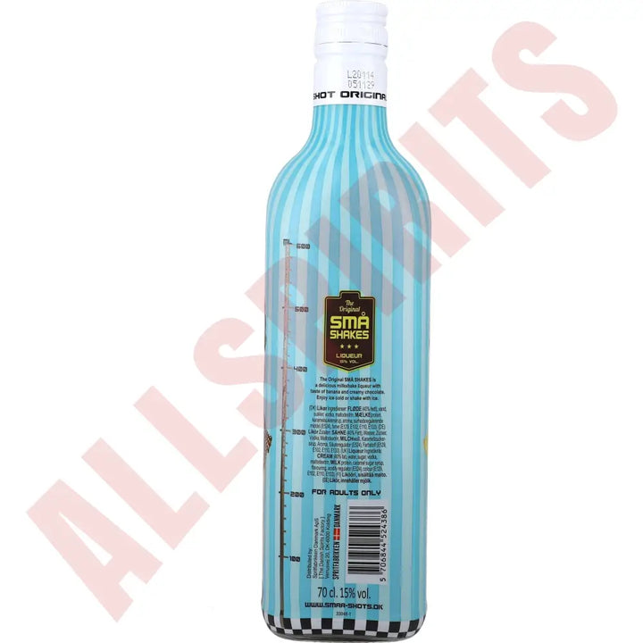 Sma Shakes Creamy Chocolate & Banana Liquer 15% 0,7 ltr. - AllSpirits